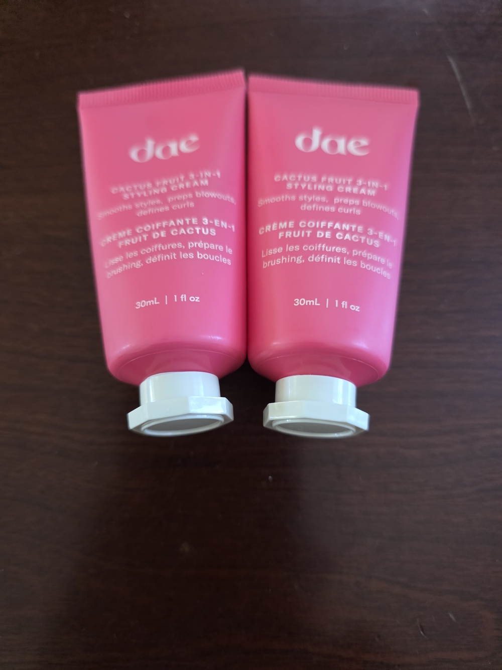 Dae Cactus Fruit 3-in-1 Bundle Of 2 Styling Cream - Pink (30ml)
